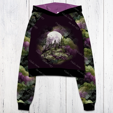 Spellbound Cozy Magic Home Plum Panel
